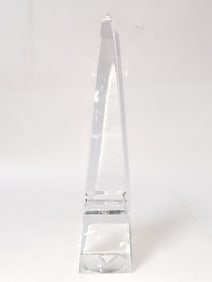 Vintage Baccarat France Crystal Oblisk