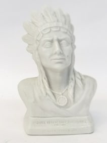 Vintage McDanel Refractory Porcelain Indian Chief