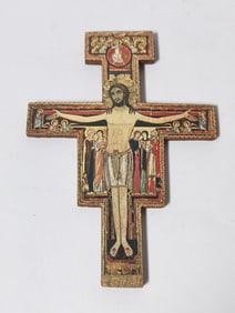 9/83 Blessed Vatican Wood Cross