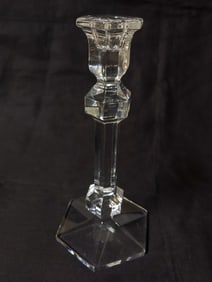 Vintage Val. St. Lambert Crystal Candlestick