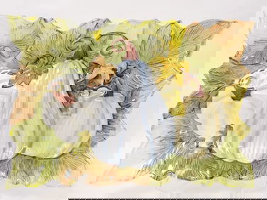 Vintage Murano Italy Art Glass Pumpkin Dish