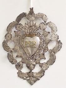 Vintage Sacred Heart Ex.Voto