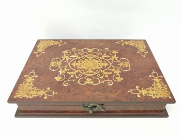 Vintage Wood Jewelry Box