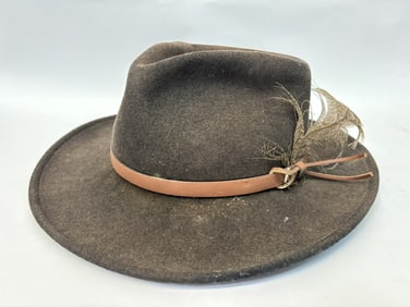 Vintage Men's Wool Felt Fedora
