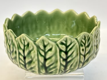 WorldMarket Portugal Porcelain Leaf Bowl
