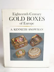 1966 Eighteenth Century Gold Boxes of Europe