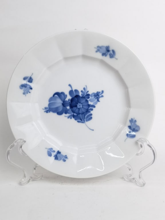 Royal Copenhagen Porcelain Blue Flower Plate (1 of 2)