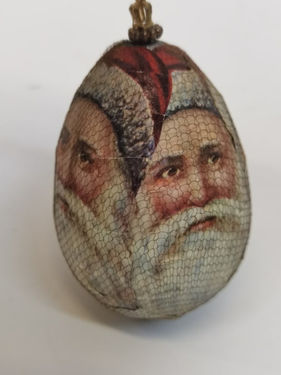 Santa Claus Egg Shape Ornament (1 of 2)