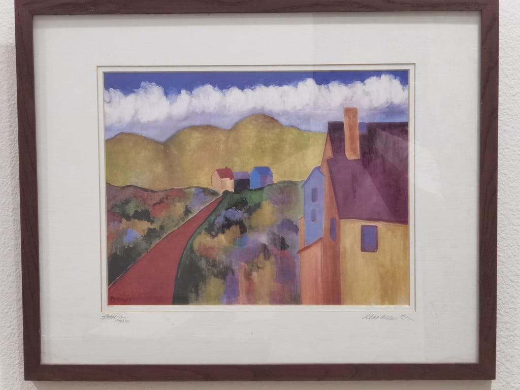 Limited Ed. Bahiat Serigraph, Signed (1 of 6)