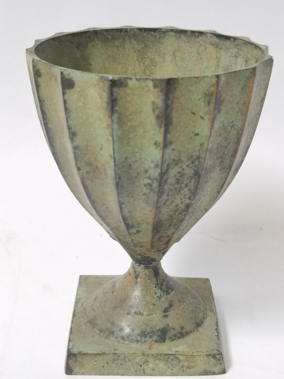 Vintage Metal Chalice: Vintage Metal Chalice, 5.5in