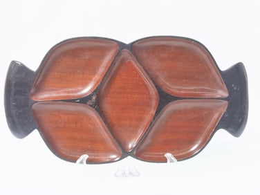 Vintage Haiti Mahogany Center Tray