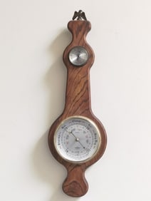 Vintage Shortland British Made Barometer Thermomet