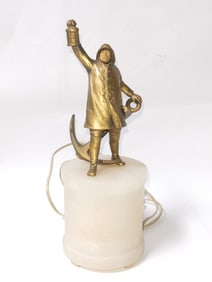 Vintage JB Hirsch "Lighting the Way" Sculpture on