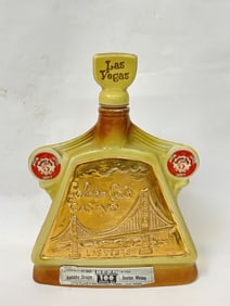 1970 Jim Beam Las Vegas Whiskey Decanter