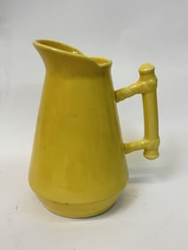 Vintage Rosanna Porcelain Yellow Water Pitcher