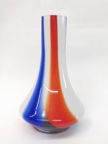 Vintage Murano Italy MCM Empoli Style Art Glass Va