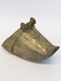 Antique Spanish Brass Conquistador Stirrup