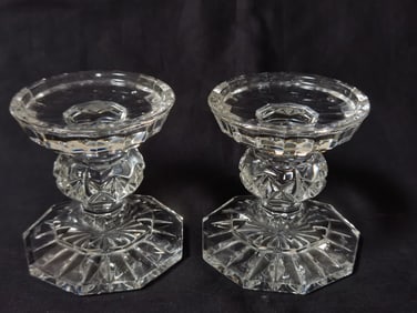 Pr. of Waterford Crystal Candlesticks