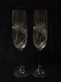 Pr. of Marquis by Waterford Crystal Champagne Flut