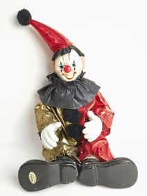 Vintage Westland Porcelain Clown Doll