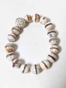 One-Line Tianzhu Bead Bracelet
