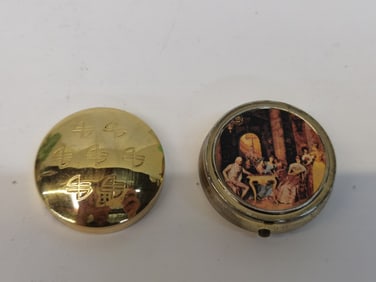 (2) Solid Perfume Boxes
