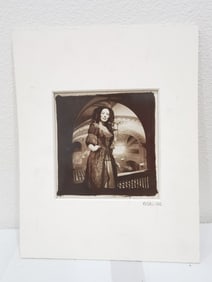 Vintage Signed Kimball Hale Black and White Photo