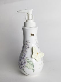 Lenox Porcelain Butterfly Meadow Soap Bottle
