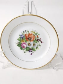 B&G Denmark Porcelain Floral Plate