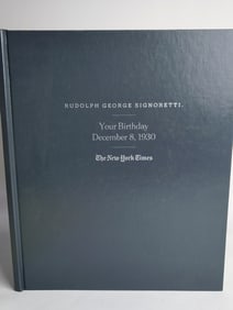 2017 The New York Times: Your Birthday Dec. 8 1930