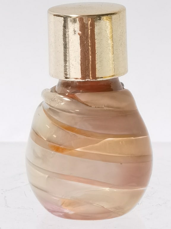 Vintage Murano Italy Spiral Art Glass Perfume Bott: Vintage Murano Italy Spiral Art Glass Perfume Bottle, 1.5in