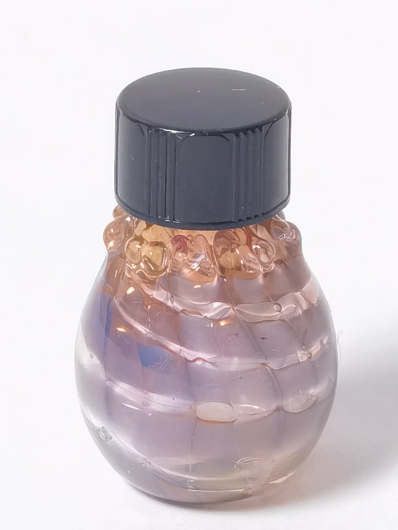 Vintage Murano Italy Art Glass Perfume Bottle: Vintage Murano Italy Art Glass Perfume Bottle, 1.5in