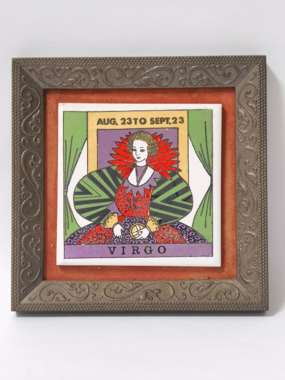 Virgo Tile Decor: Virgo Tile Decor, 6.5in