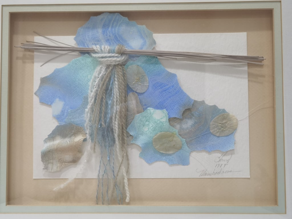 1989 "Moonshadows" Multimedia Art Signed Song - 2