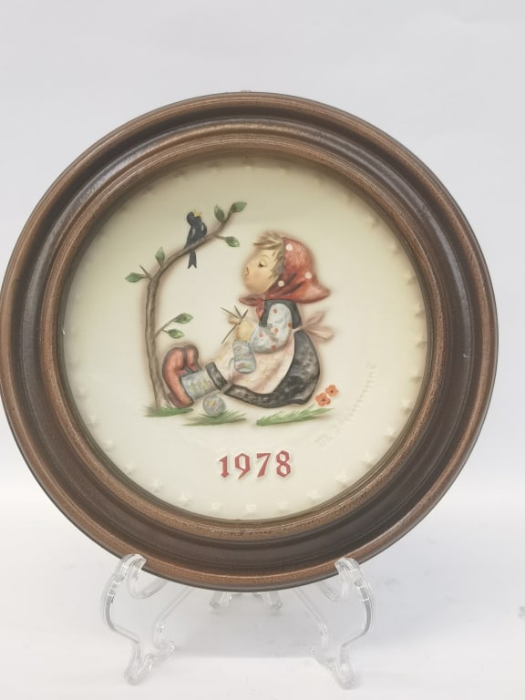 1978 Goebel Hummel 8th Annual Plate: 1978 Goebel Hummel 8th Annual Plate, 7.5in