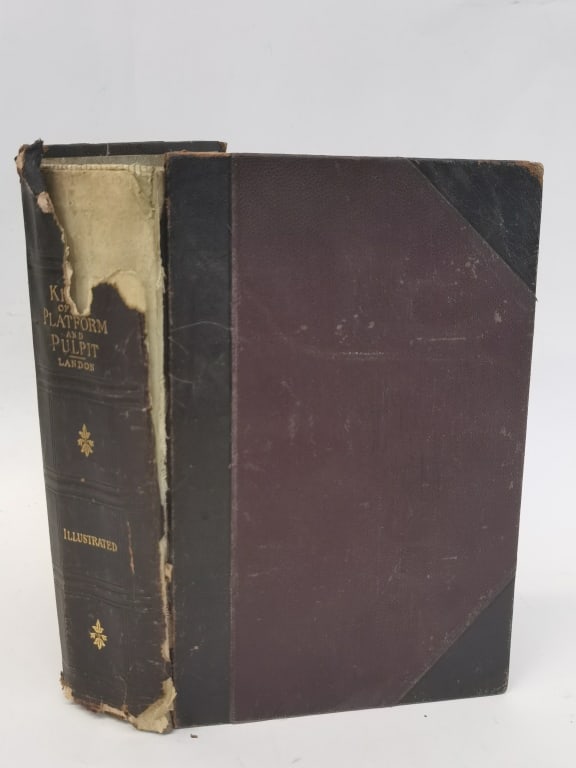 1895 Kings of the Platform and Pulpit: 1895 Kings of the Platform and Pulpit, 9.25in