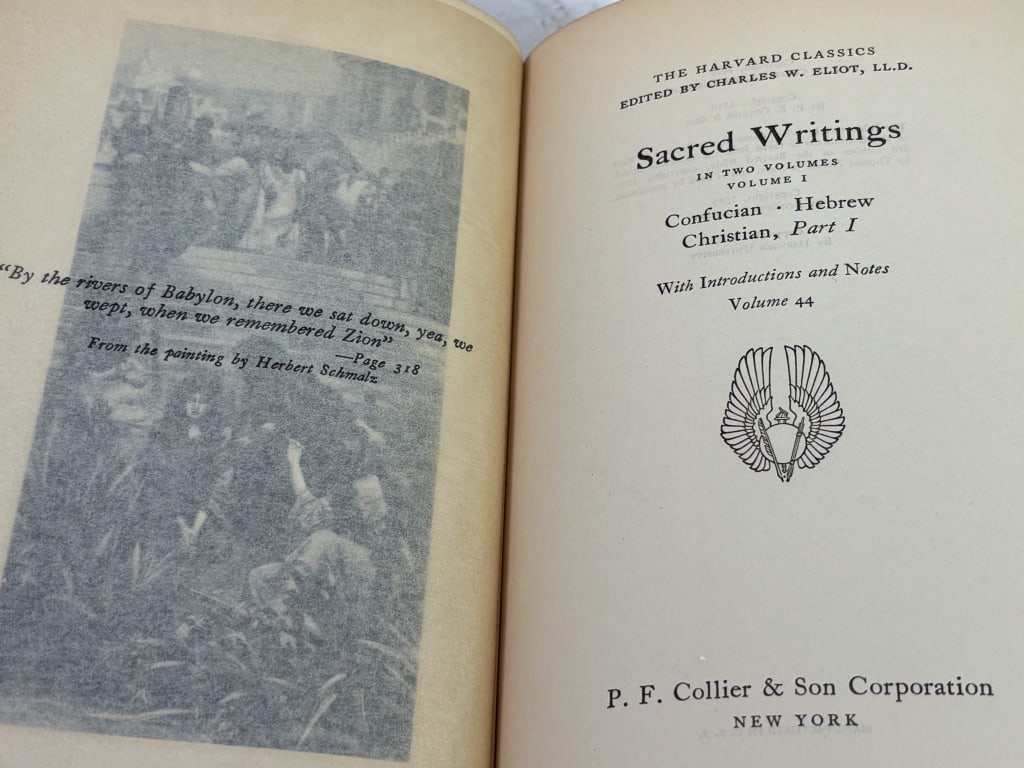 1938 Harvard Classics: Sacred Writings I - 4