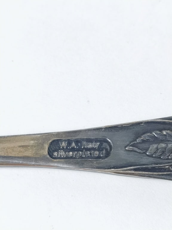 (2) Vintage Silver Plated Spoons - 4