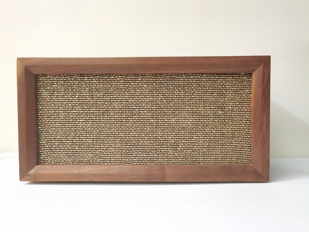 Stereo-Craft Company Speaker: Stereo-Craft Company Speaker, 24in by 12.5in by 12in