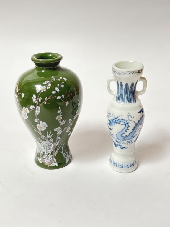 (2) Chinese Porcelain Vases (1 of 2)