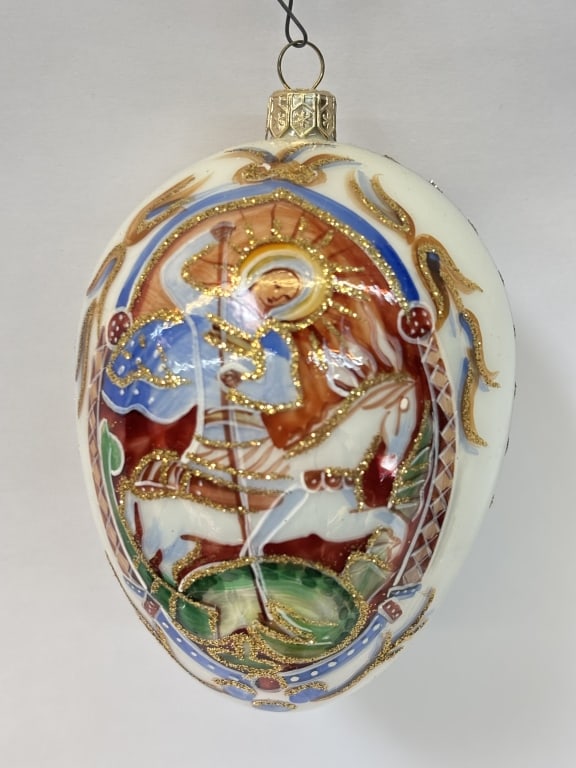 Vintage Porcelain Christmas Ornament (1 of 3)