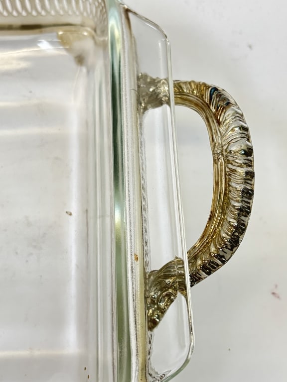 Silver-Plated Glass Serving Tray - 3