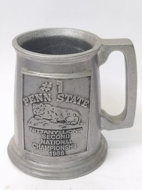 Vintage Penn State National Championship Pewter Mu (1 of 3)
