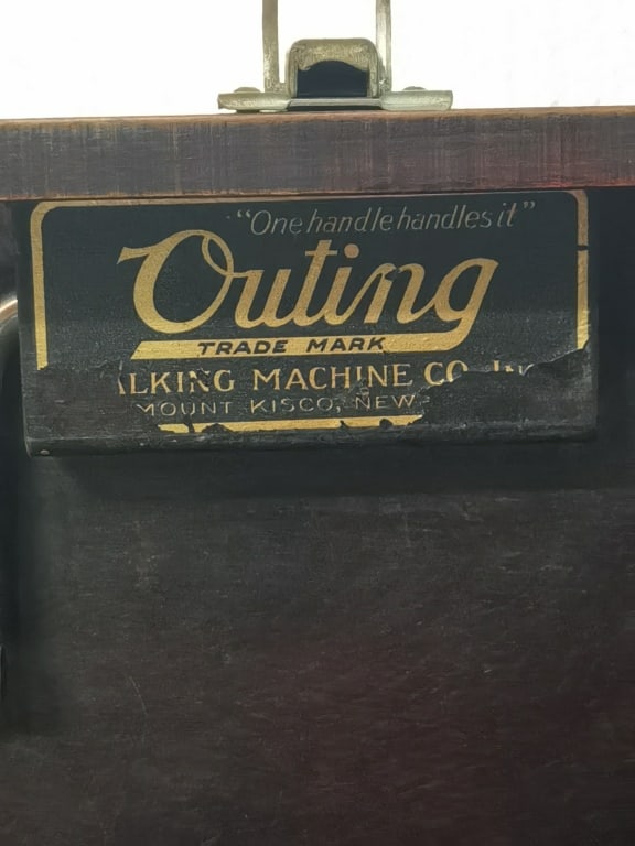 Vintage Outing Portable Phonograph - 2