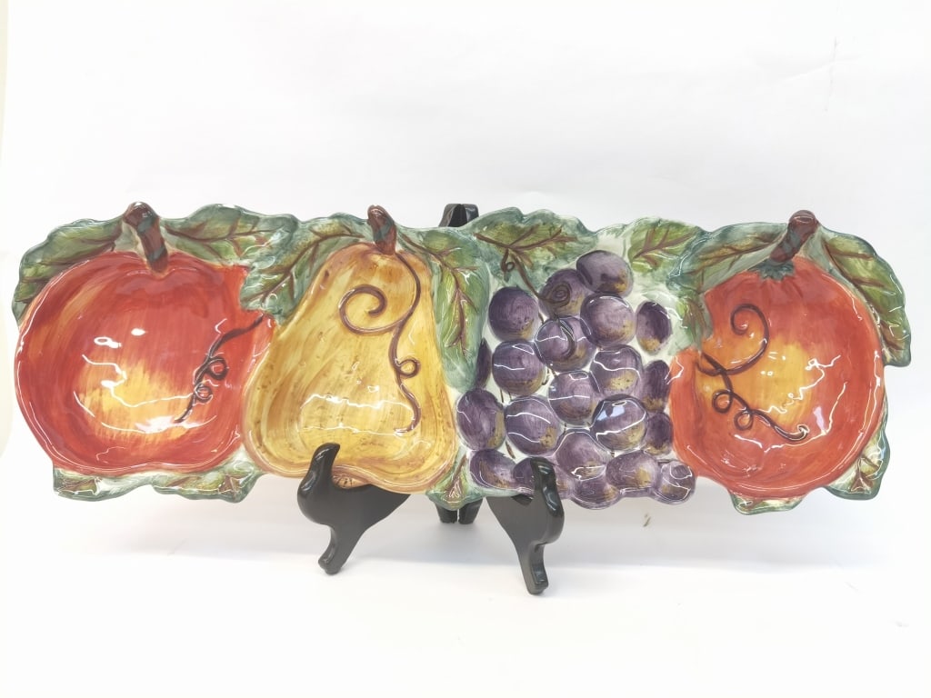 Ceramica Classica Venetian Porcelain Fruit Dish (1 of 4)