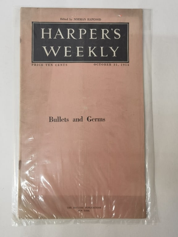 1914 Harper's Weekly, Oct. Issue (1 of 2)