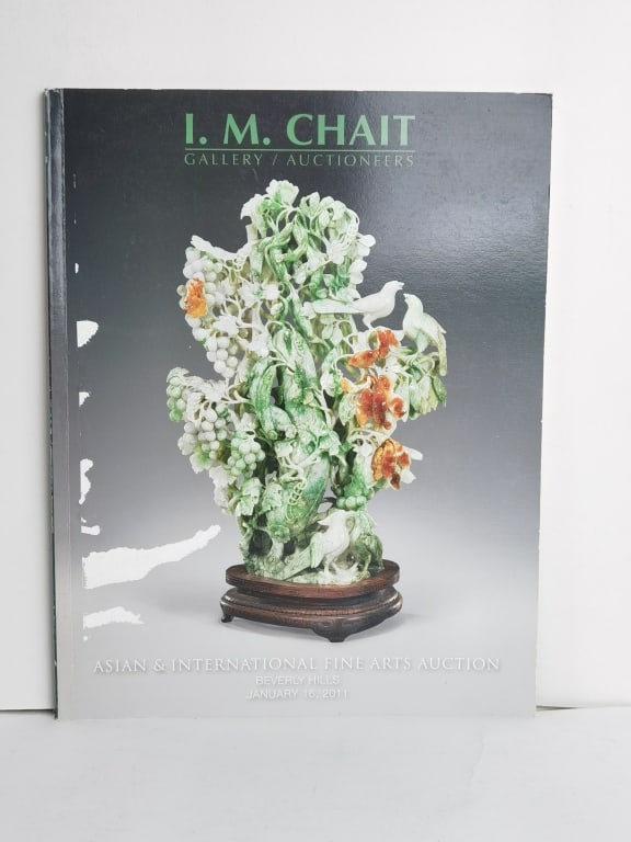 2011 IM Chait Asian & International Fine Arts Auct: 2011 IM Chait Asian & International Fine Arts Auction Catalog, 11in