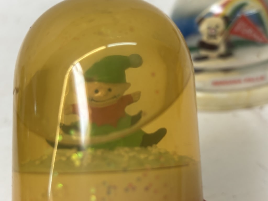 (2) Vintage Snow Globes - 3
