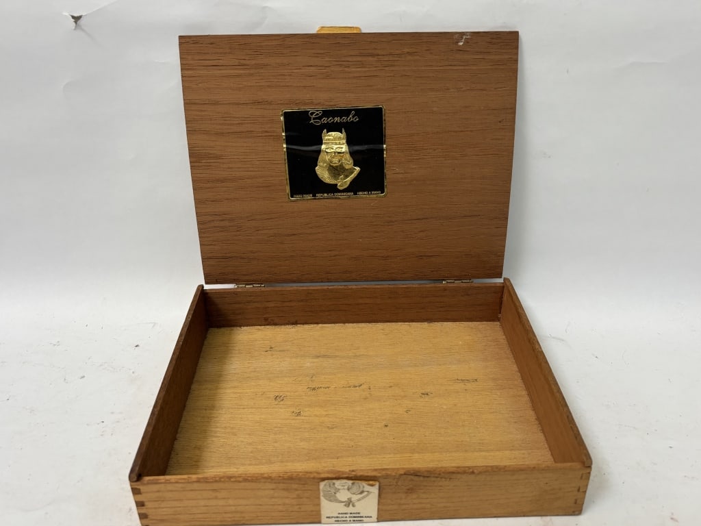 Caonabo Wood Cigar Box - 4
