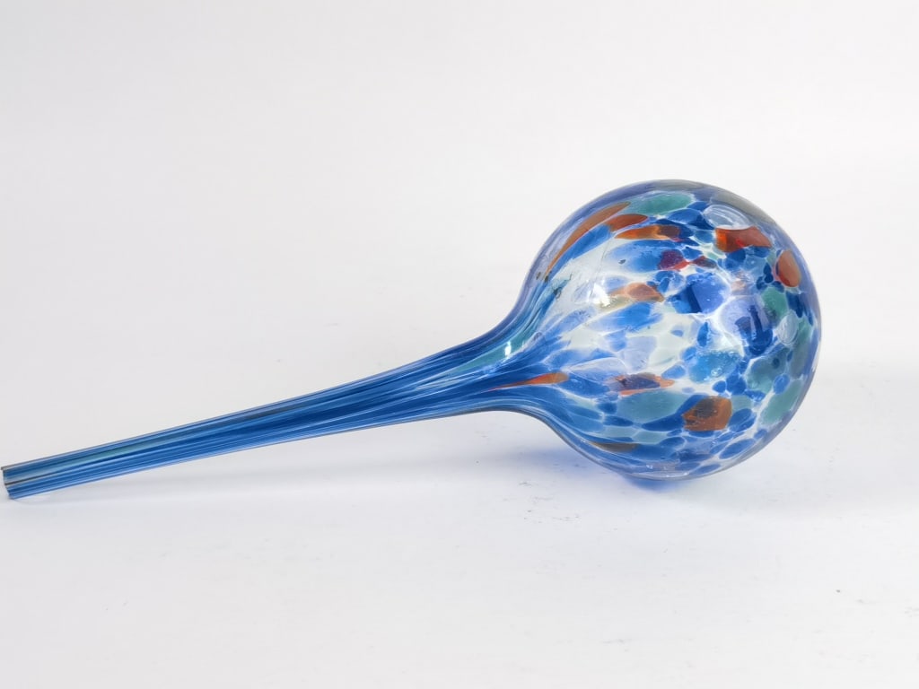 Vintage Murano Italy Splatter Art Glass Water Ball (1 of 3)